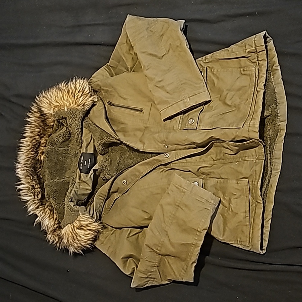 Army green jacket